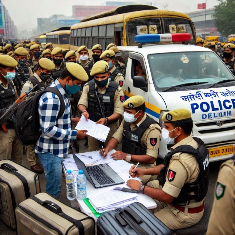 Delhi Police Deport Illegal Immigrants | January 2025