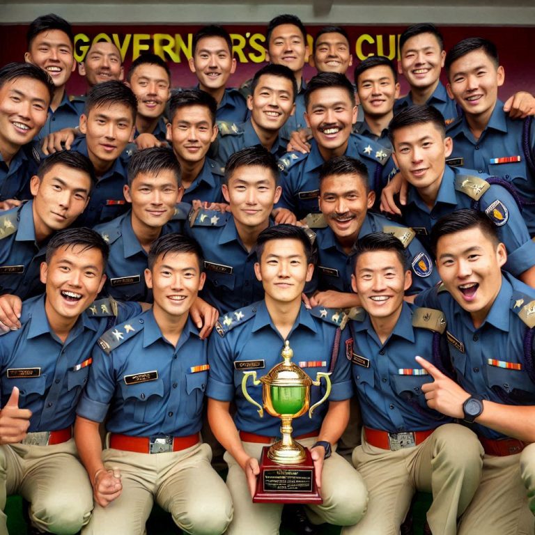 Sikkim Police Wins 5-0 in Inaugural Governor’s Gold Cup