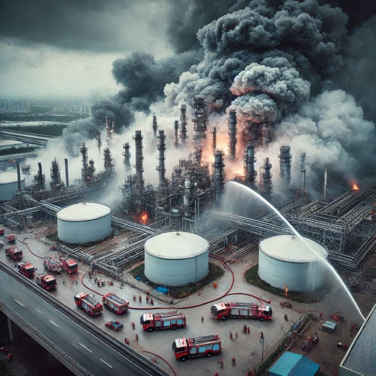 Fire at Indian Oil Refinery in Gujarat Kills One