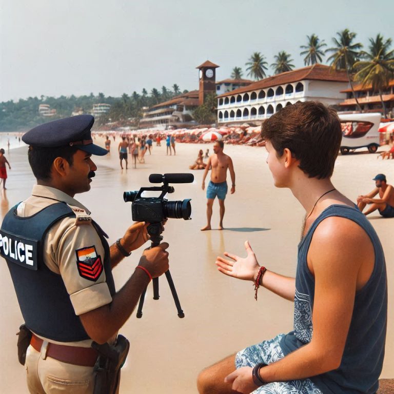 Goa Police Investigates Vlogger for Harassment