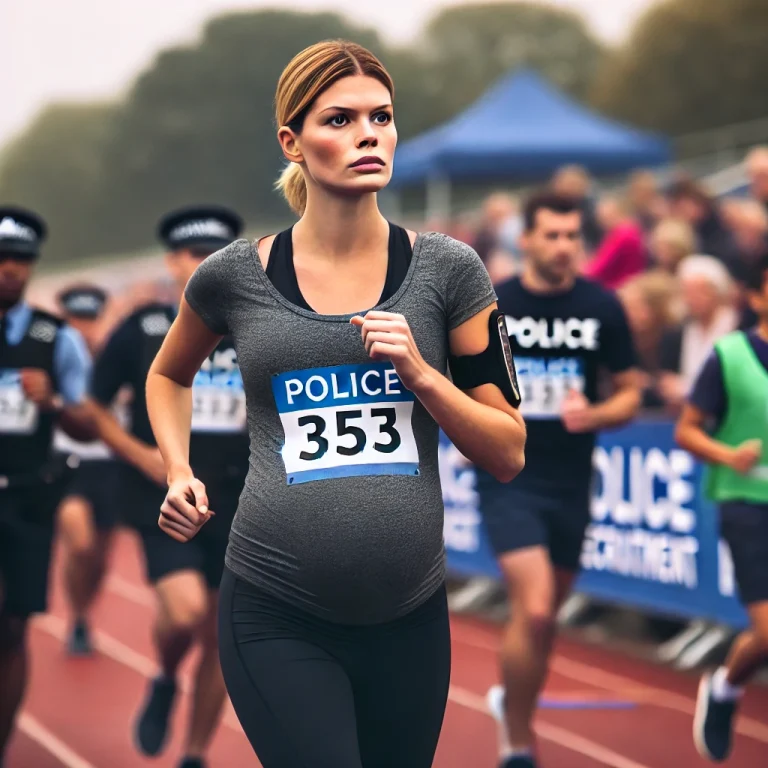 Pregnant Woman Excels in UP Police Recruitment Race