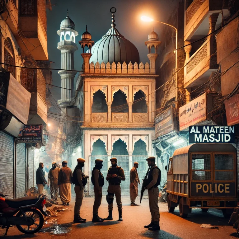 Tensions Rise Over Mosque Expansion In Delhi, Police Heighten Vigilance