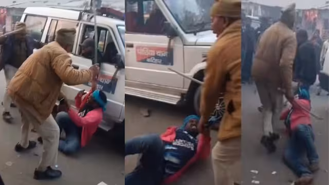 Cops Brutally Thrash Mentally Challenged Man In Bihar’s Katihar, 2 Suspended .
